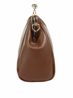Cluty Taschen & Rucksäcke*Damen Abendtasche cognac uni