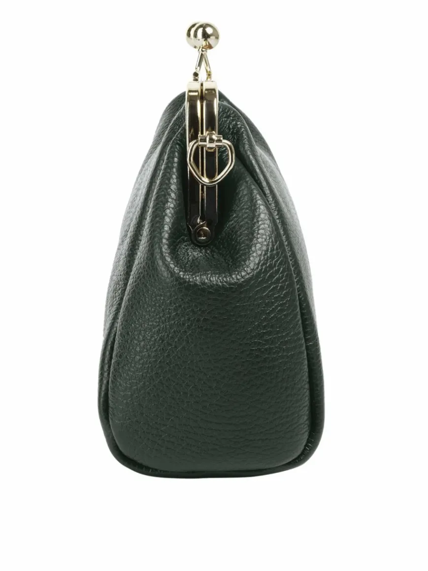 Cluty Taschen & Rucksäcke*Damen Abendtasche grün uni