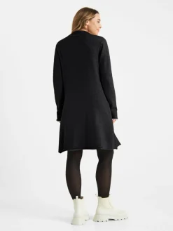 Frieda & Freddies Kleider*Damen A-Linien-Kleid schwarz uni