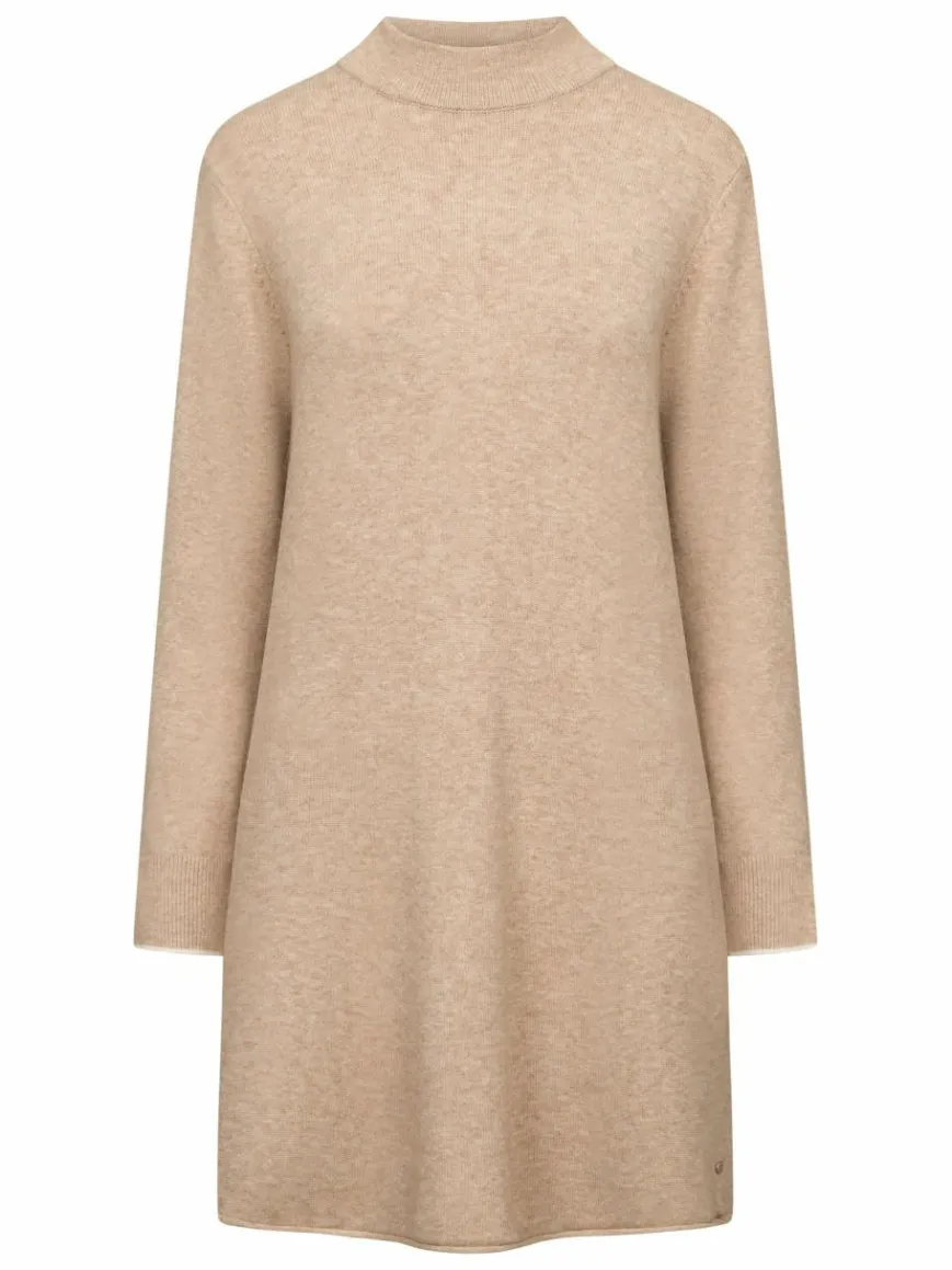 Frieda & Freddies Kleider*Damen A-Linien-Kleid beige uni