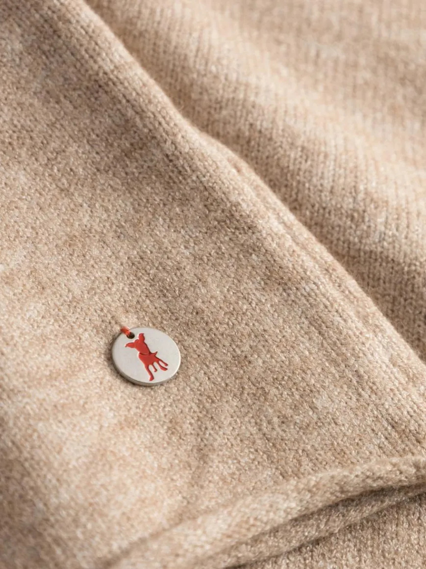 Frieda & Freddies Kleider*Damen A-Linien-Kleid beige uni