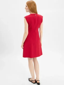 HUGO Kleider*Damen A-Linien-Kleid - Kilama rot uni