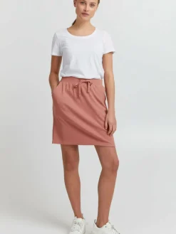 OXMO Röcke*Damen A-Linien-Rock - OXLou rosa uni