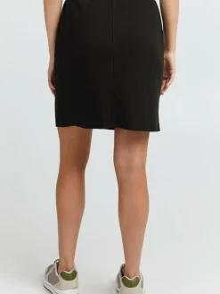 OXMO Röcke*Damen A-Linien-Rock - OXLou schwarz uni