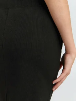 OXMO Röcke*Damen A-Linien-Rock - OXLou schwarz uni