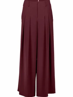 Vera Mont Hosen*Damen Anzughose bordeaux uni