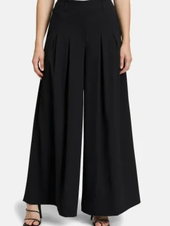 Vera Mont Hosen*Damen Anzughose schwarz uni