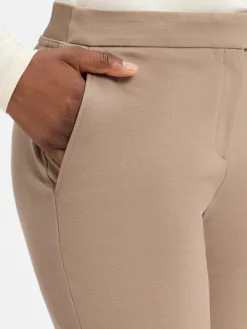 BOSS Hosen*Damen Anzughose - Tapria-Crop taupe uni