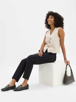 Opus Jacken & Westen*Damen Anzugweste - Warfa kitt meliert