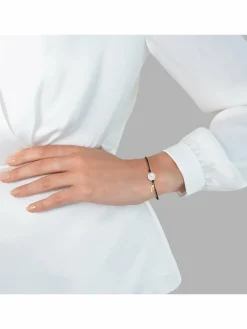 Yokoamii Schmuck*Damen Armband schwarz uni