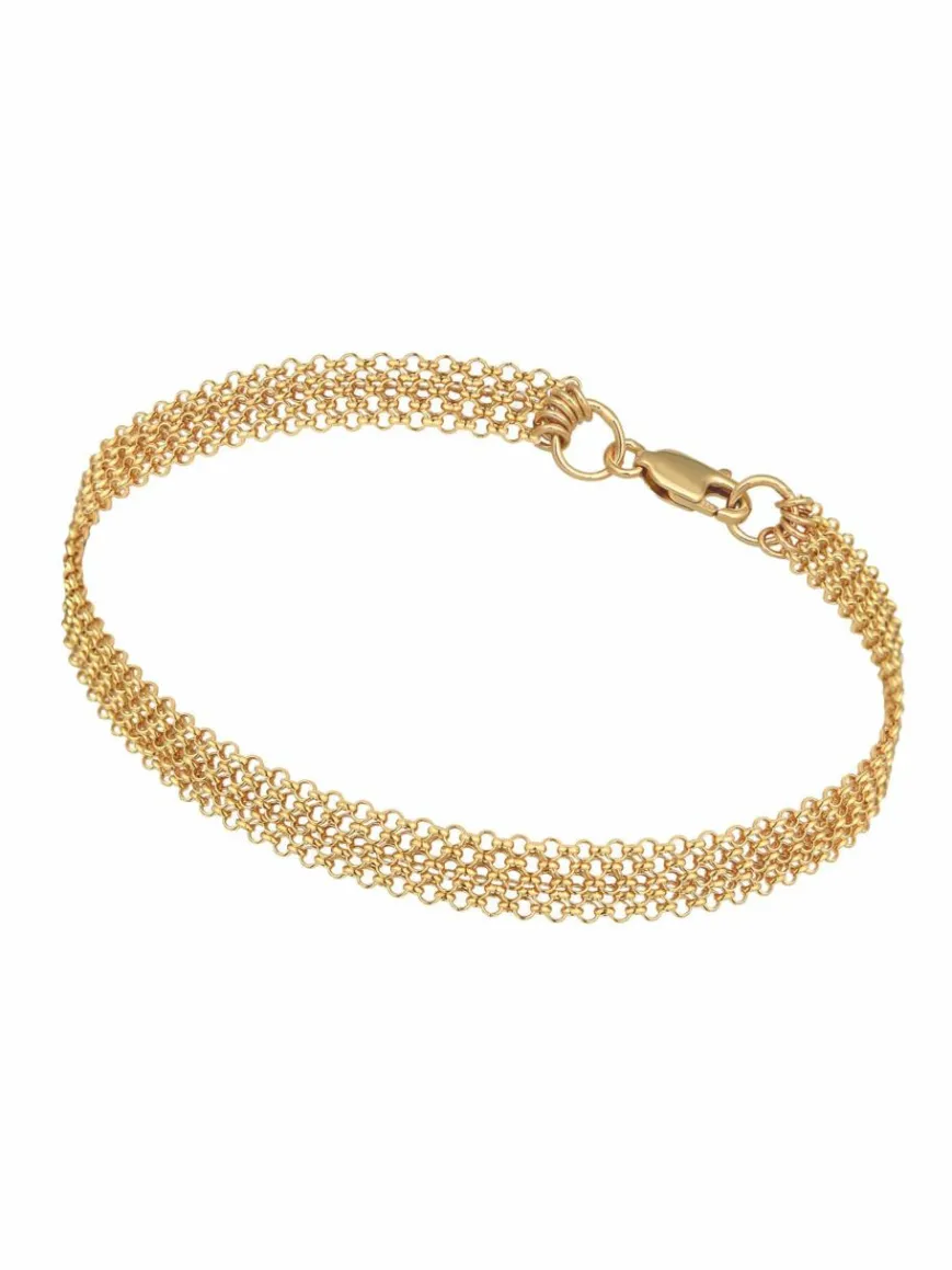 Elli Schmuck*Damen Armband gold uni