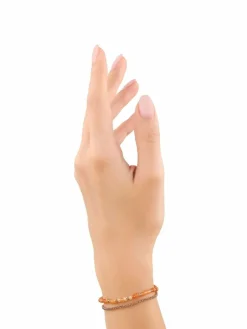 s.Oliver Schmuck*Damen Armband aprikot uni