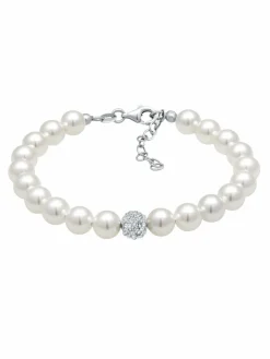 Elli Schmuck*Damen Armband weiß uni