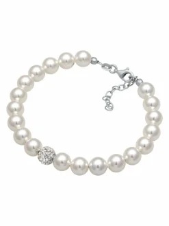 Elli Schmuck*Damen Armband weiß uni