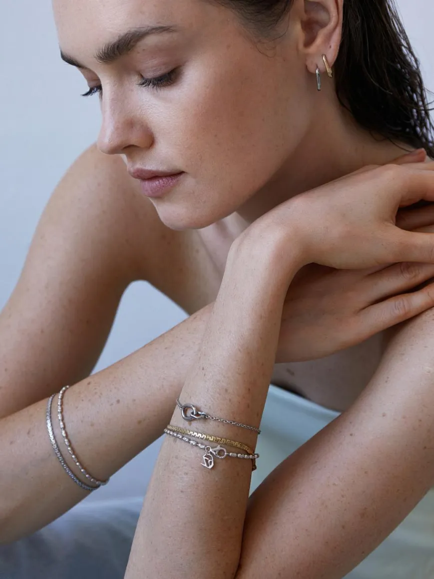 Echtzeit Schmuck*Damen Armband - The Glitter One silber uni