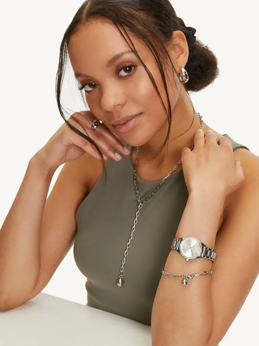 Tamaris Uhren*Damen Armbanduhr silber uni