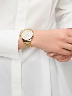 Tamaris Uhren*Damen Armbanduhr gold uni