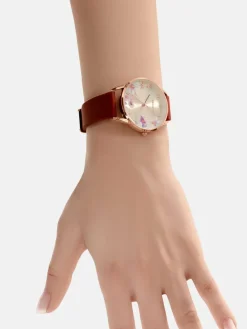 Tamaris Uhren*Damen Armbanduhr rot uni