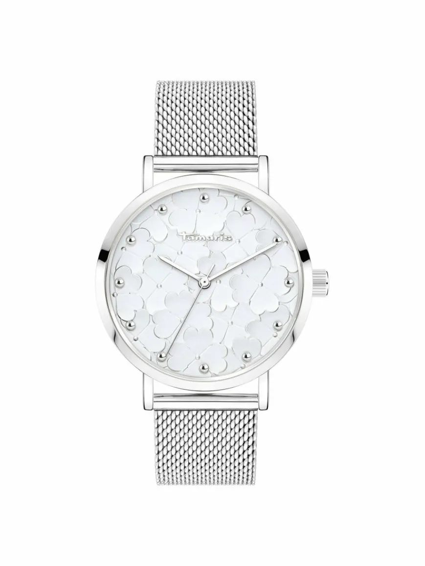 Tamaris Uhren*Damen Armbanduhr silber uni