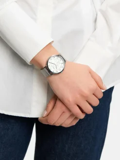 Tamaris Uhren*Damen Armbanduhr silber uni