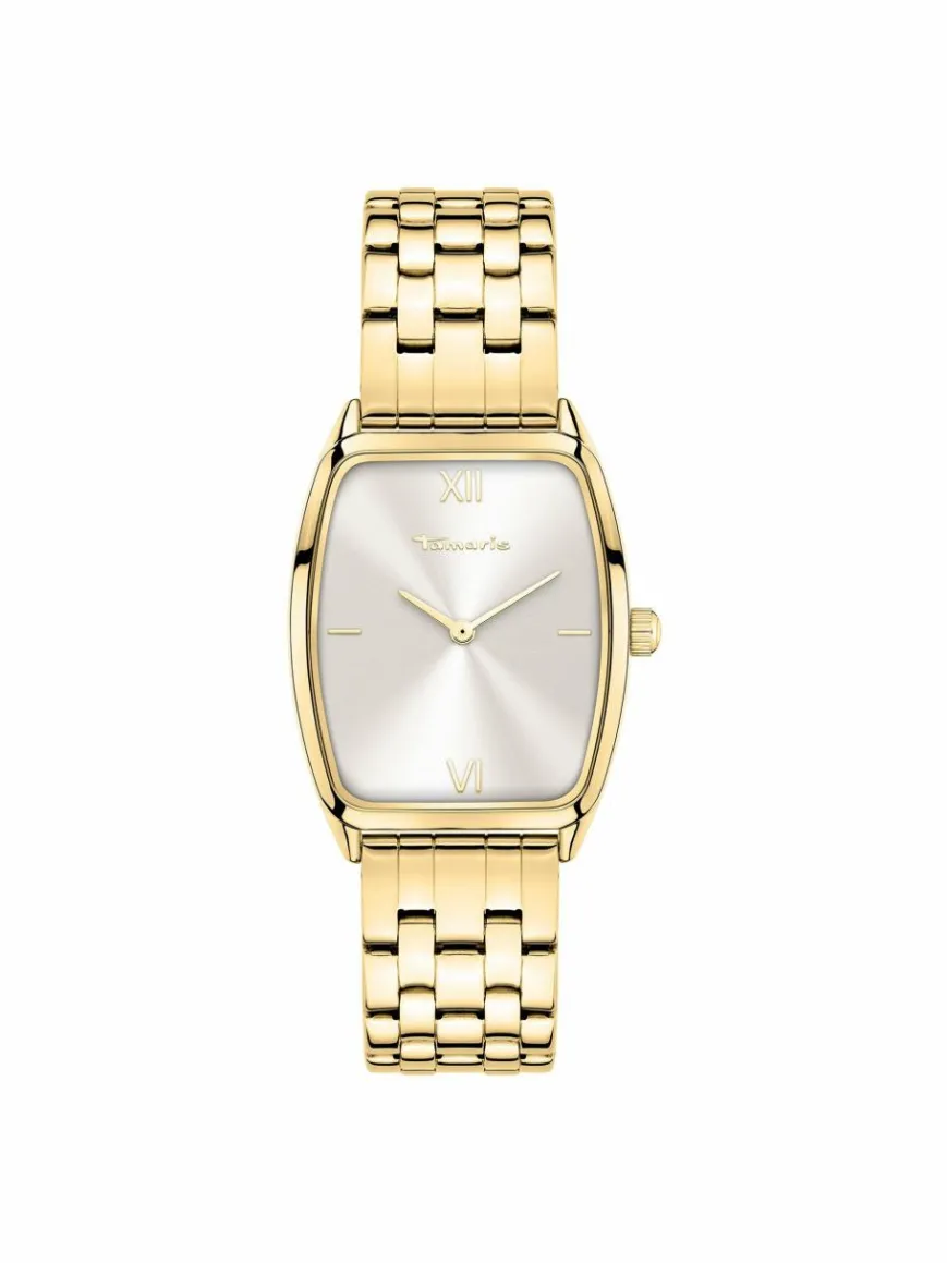 Tamaris Uhren*Damen Armbanduhr gold uni