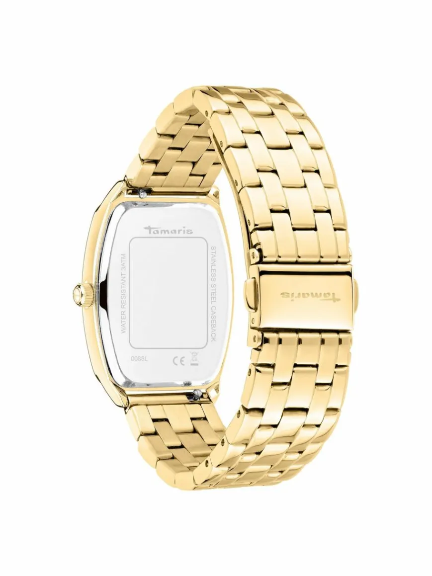 Tamaris Uhren*Damen Armbanduhr gold uni