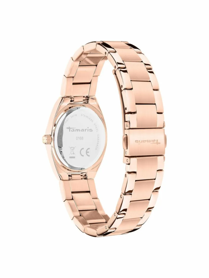 Tamaris Uhren*Damen Armbanduhr roségold uni