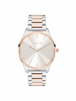 Tamaris Uhren*Damen Armbanduhr roségold silber uni
