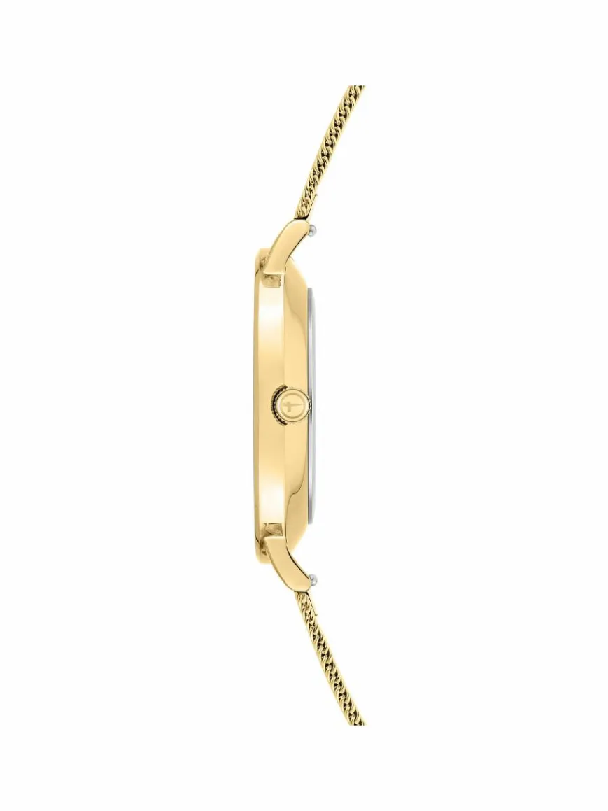 Tamaris Uhren*Damen Armbanduhr gold uni