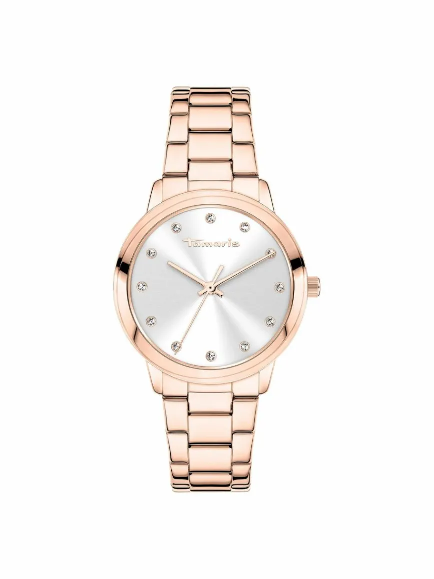 Tamaris Uhren*Damen Armbanduhr roségold uni