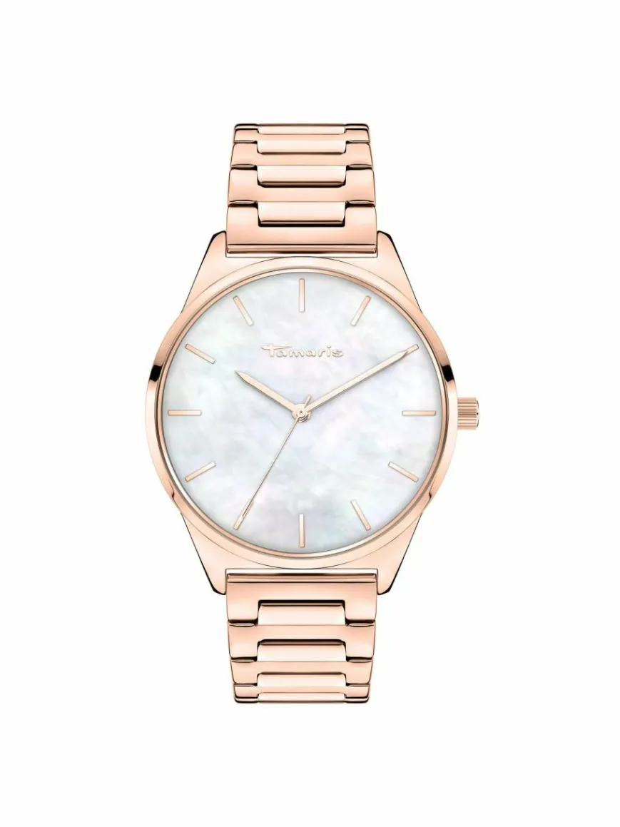 Tamaris Uhren*Damen Armbanduhr roségold uni