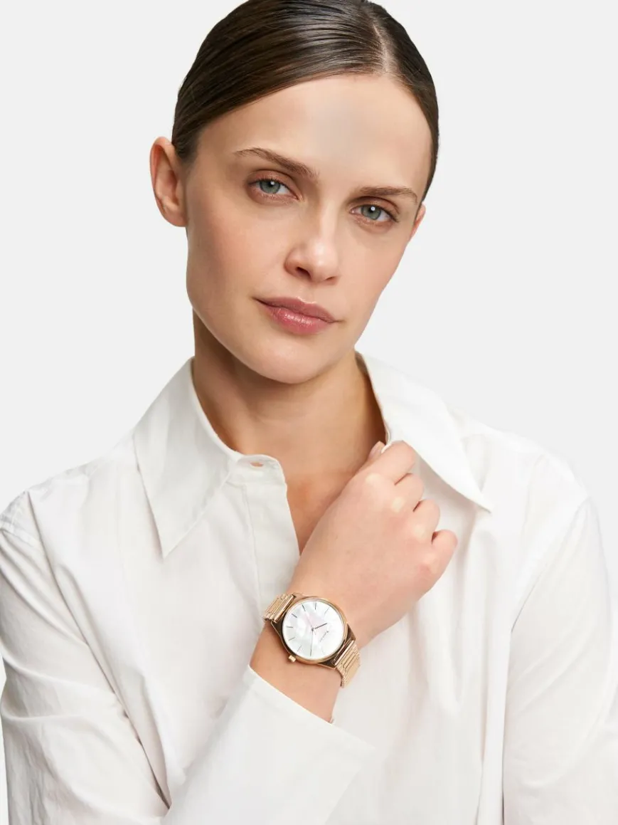 Tamaris Uhren*Damen Armbanduhr roségold uni