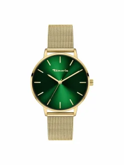 Tamaris Uhren*Damen Armbanduhr gold uni