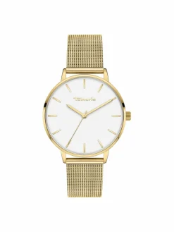 Tamaris Uhren*Damen Armbanduhr gold uni