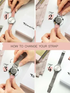 Tamaris Uhren*Damen Armbanduhr gold uni