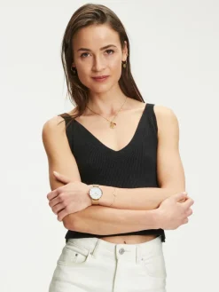 Tamaris Uhren*Damen Armbanduhr gold uni