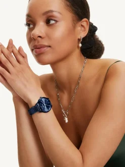 Tamaris Uhren*Damen Armbanduhr blau uni