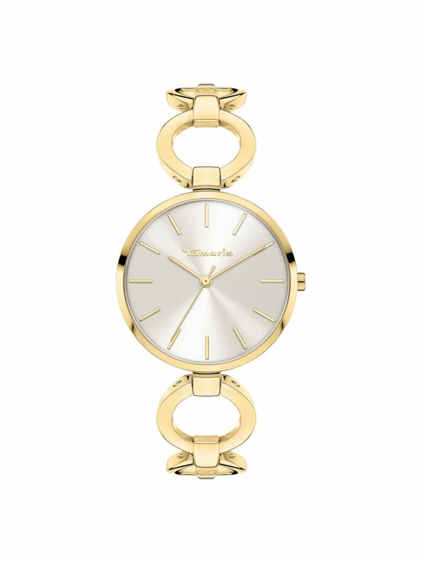 Tamaris Uhren*Damen Armbanduhr gold uni