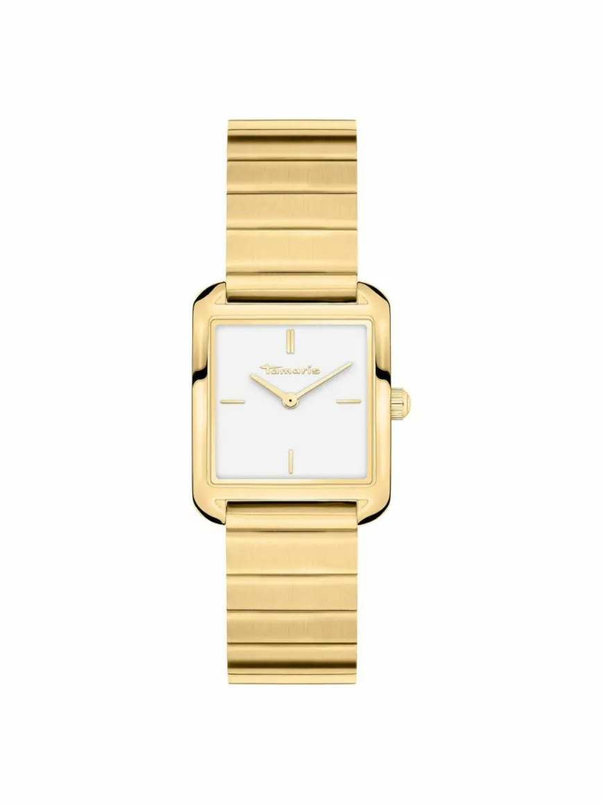 Tamaris Uhren*Damen Armbanduhr gold uni