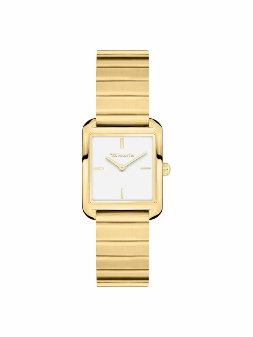Tamaris Uhren*Damen Armbanduhr gold uni