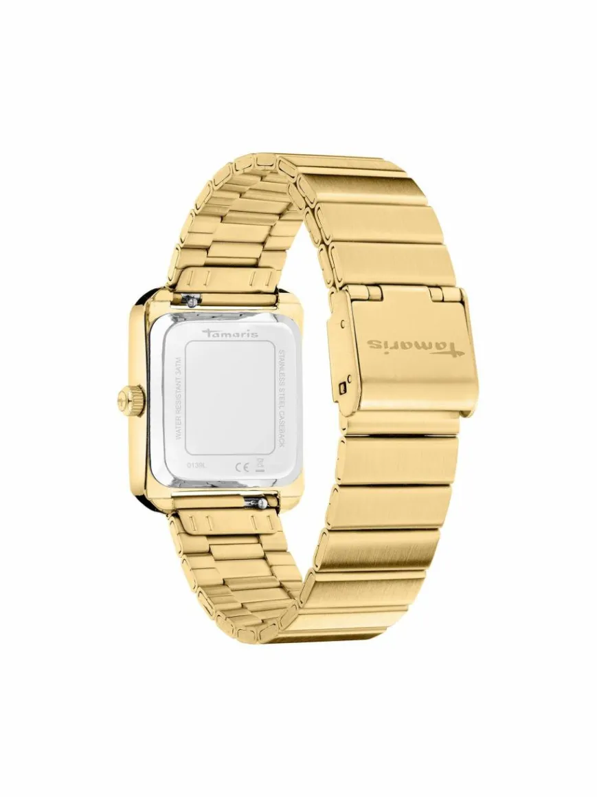 Tamaris Uhren*Damen Armbanduhr gold uni