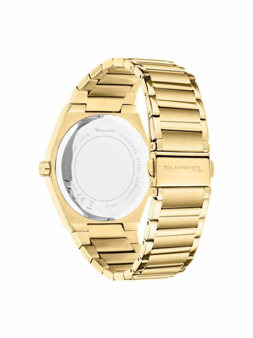 Tamaris Uhren*Damen Armbanduhr gold uni
