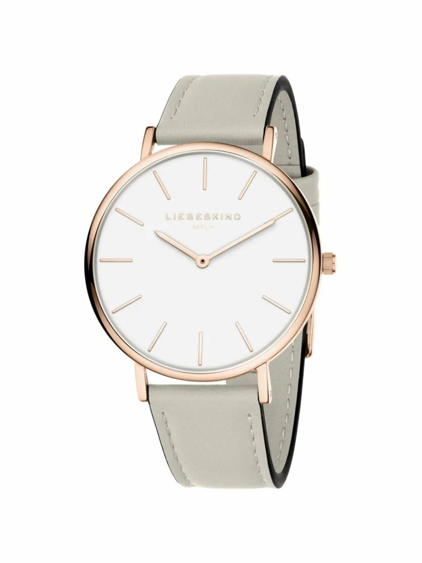 Liebeskind Berlin Uhren*Damen Armbanduhr beige uni