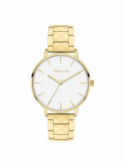 Tamaris Uhren*Damen Armbanduhr gold uni