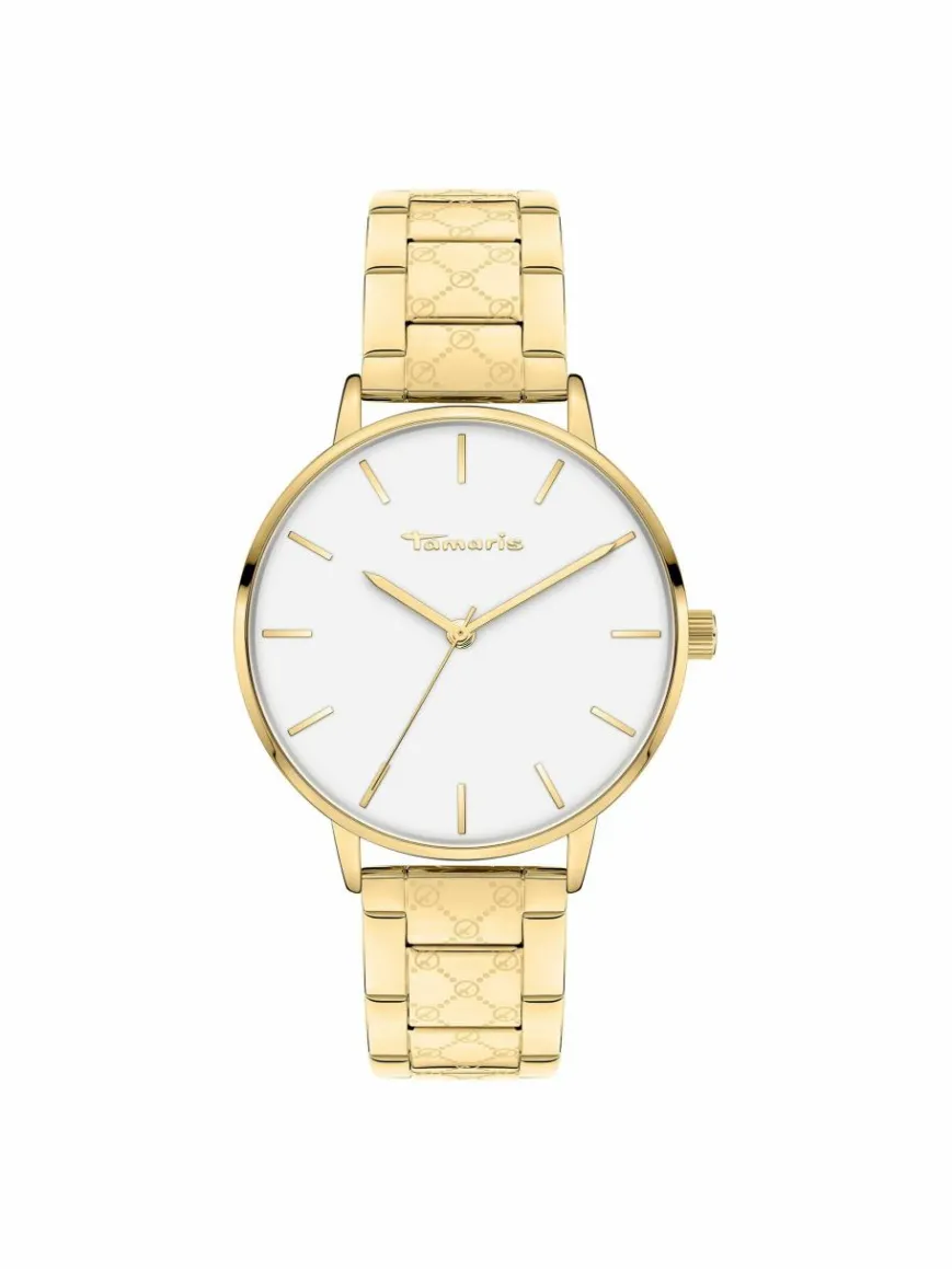 Tamaris Uhren*Damen Armbanduhr gold uni