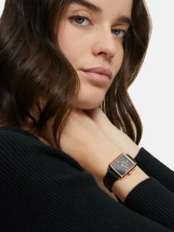 Tamaris Uhren*Damen Armbanduhr schwarz uni