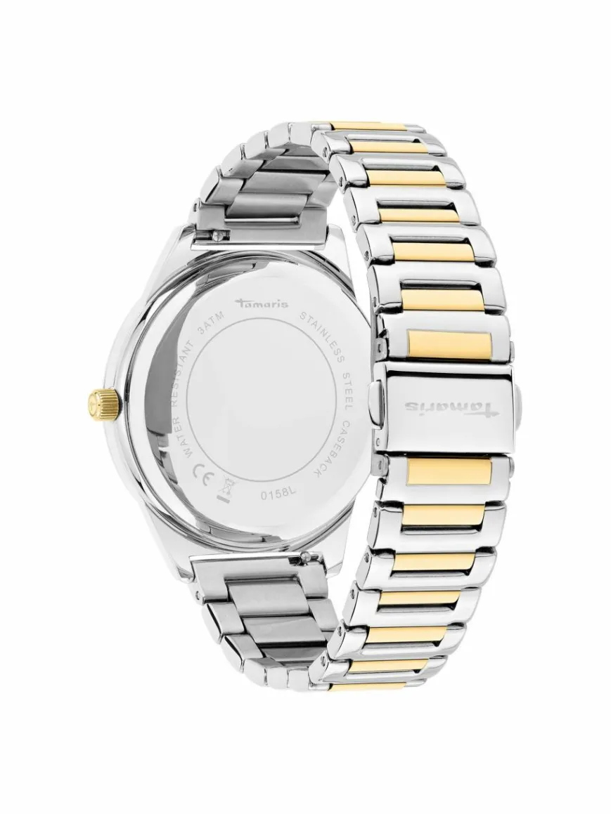 Tamaris Uhren*Damen Armbanduhr gold silber uni