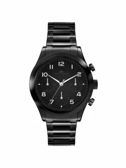 Fynch-Hatton Uhren*Damen Armbanduhr schwarz uni