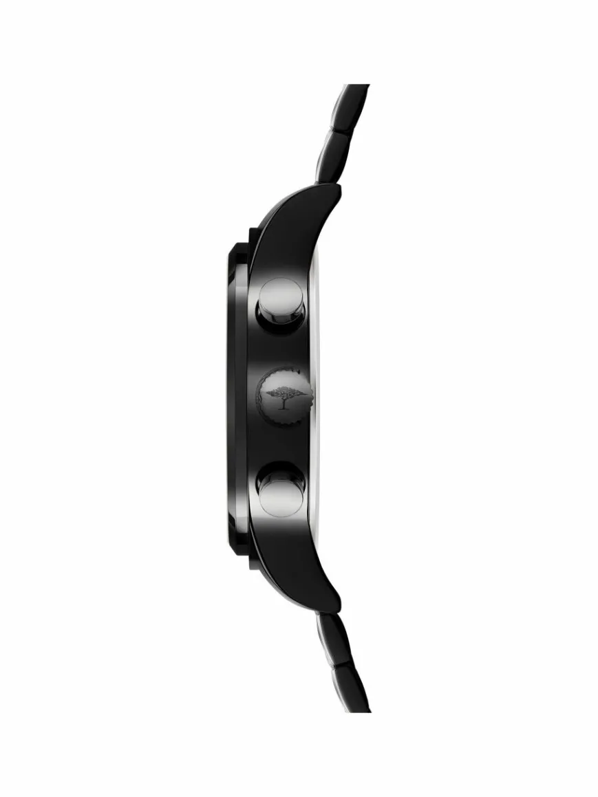 Fynch-Hatton Uhren*Damen Armbanduhr schwarz uni