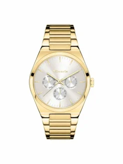 Tamaris Uhren*Damen Armbanduhr gold uni